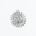 Silver Charm Sun Face
