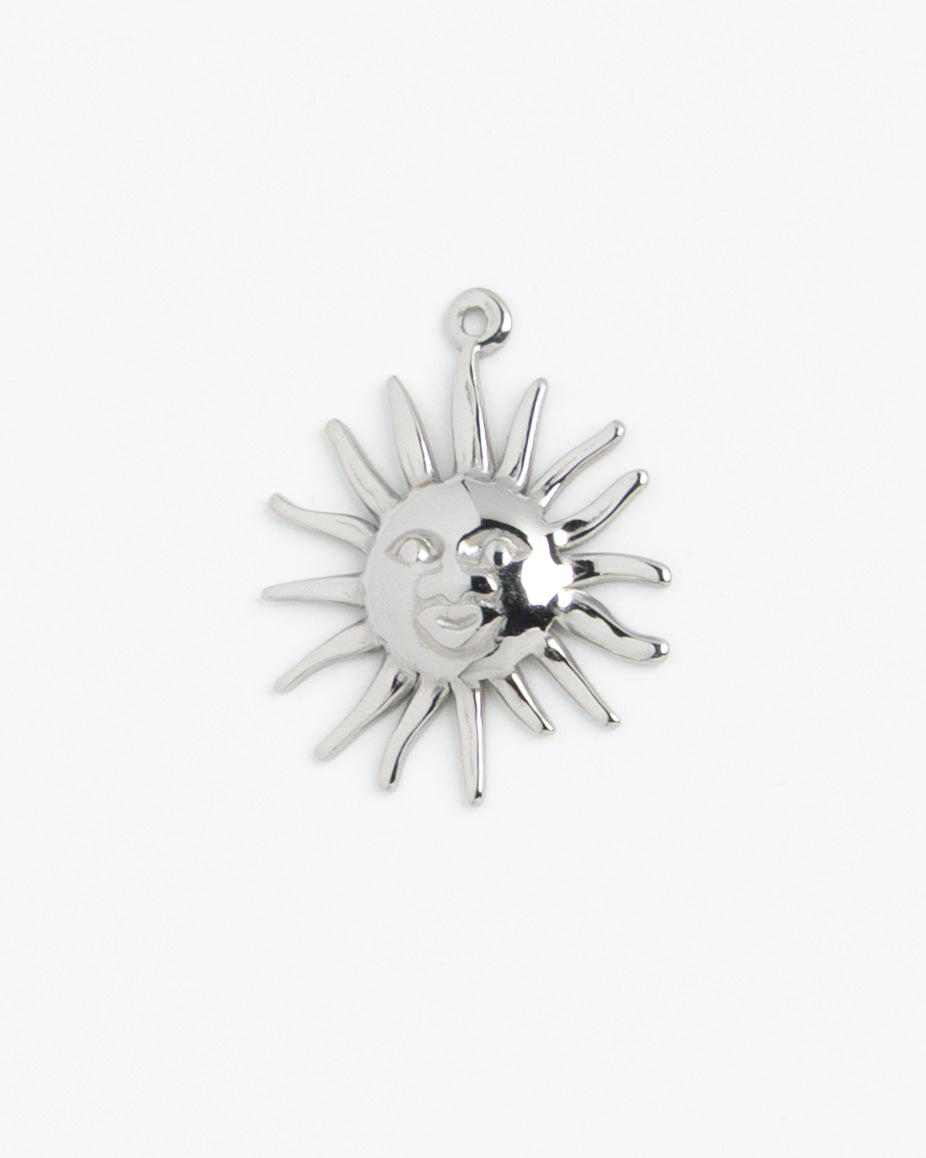 Silver Charm Celestial Sun