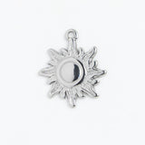 Silver Charm Wavy Sun
