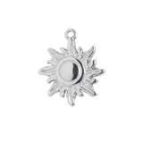 Silver Charm Wavy Sun