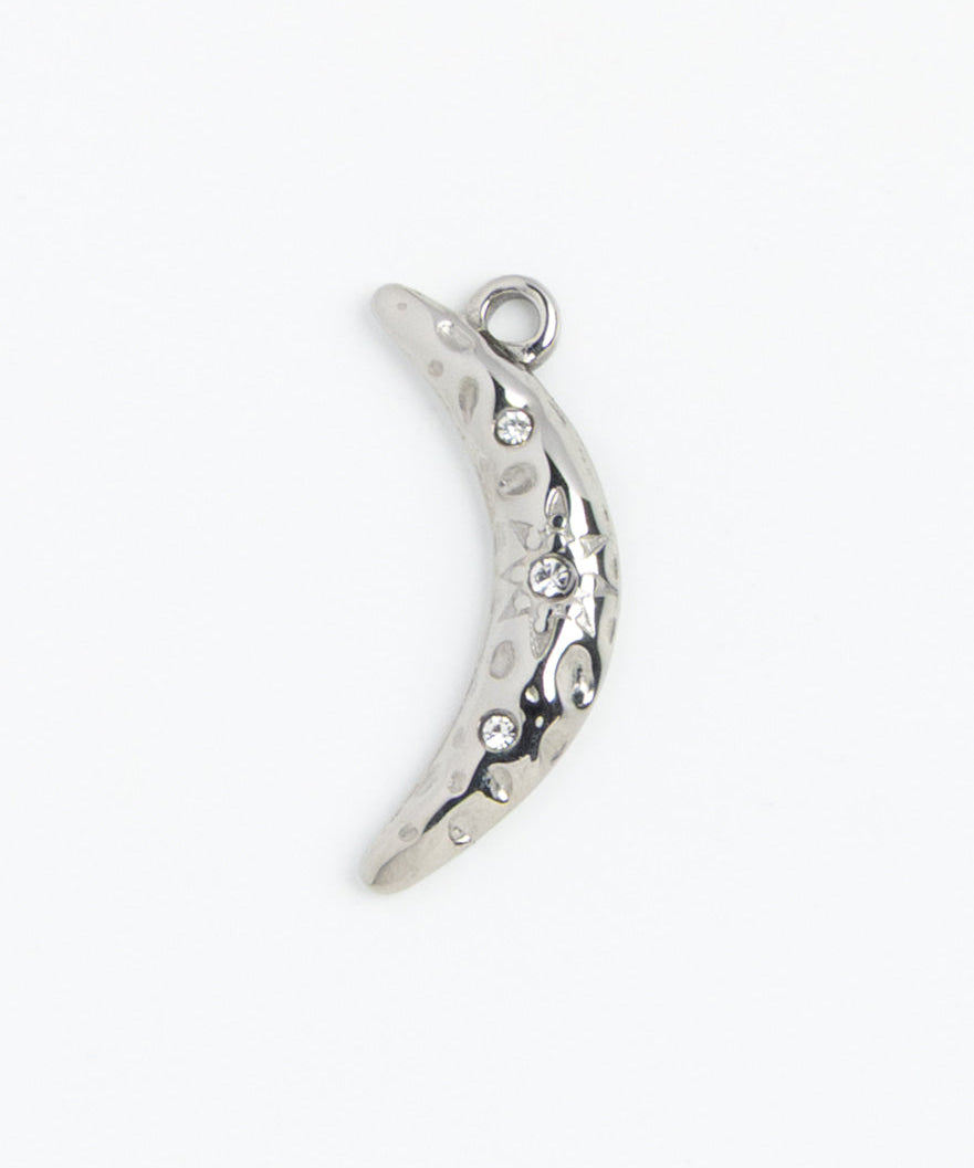 Silver Charm Celestial Moon