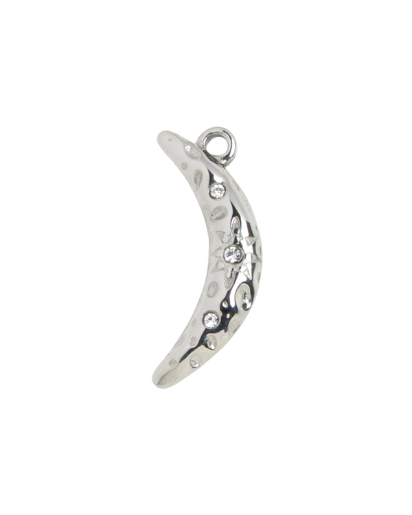 Silver Charm Celestial Moon