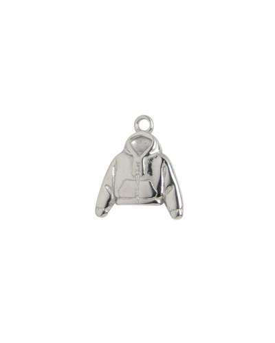 Silver Charm Smiley Star