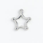 Silver Charm Star Outline
