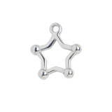 Silver Charm Star Outline
