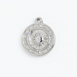 Silver Charm Celestial Medallion