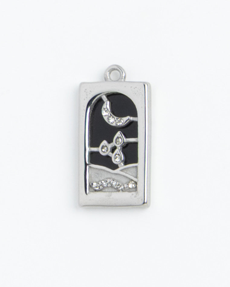 Silver Charm Tarot Moon