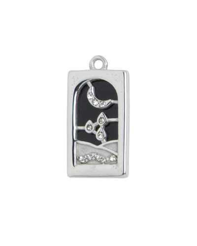 Silver Charm Tarot Moon