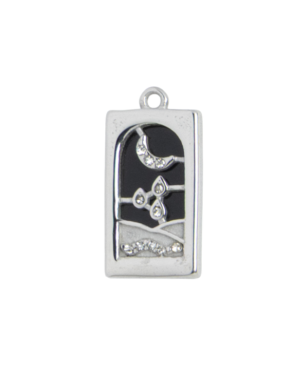 Silver Charm Tarot Moon