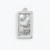 Silver Charm Tarot Stars
