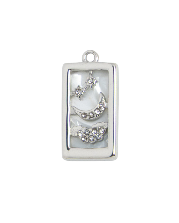 Silver Charm Tarot Stars