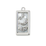 Silver Charm Tarot Stars
