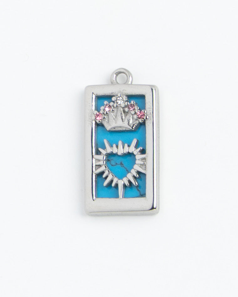 Silver Charm Tarot Crown