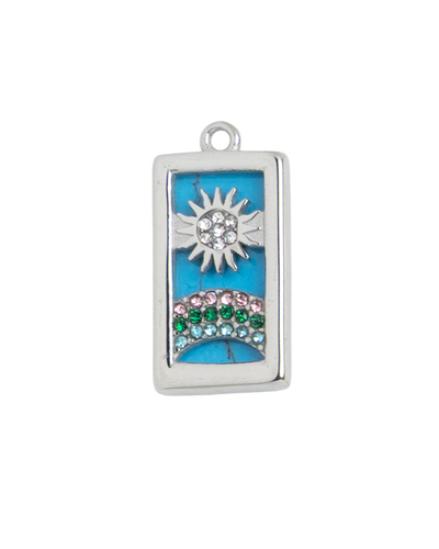 Silver Charm Tarot Sun