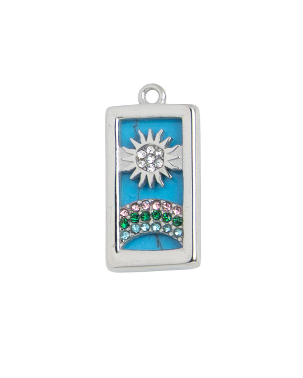 Silver Charm Tarot Sun