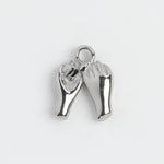 Silver Charm Angel Wings