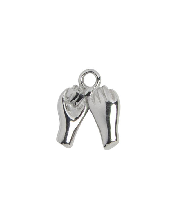 Silver Charm Angel Wings