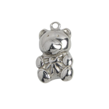 Silver Charm Teddy Bear