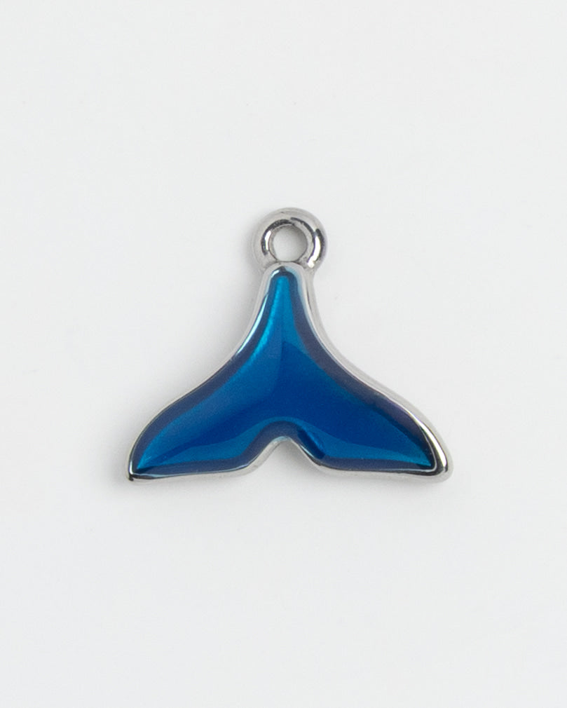 Silver Charm Whale Tail