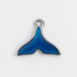 Silver Charm Whale Tail