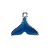 Silver Charm Whale Tail