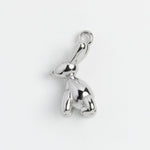Silver Charm Balloon Bunny