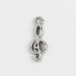 Silver Charm Treble Clef