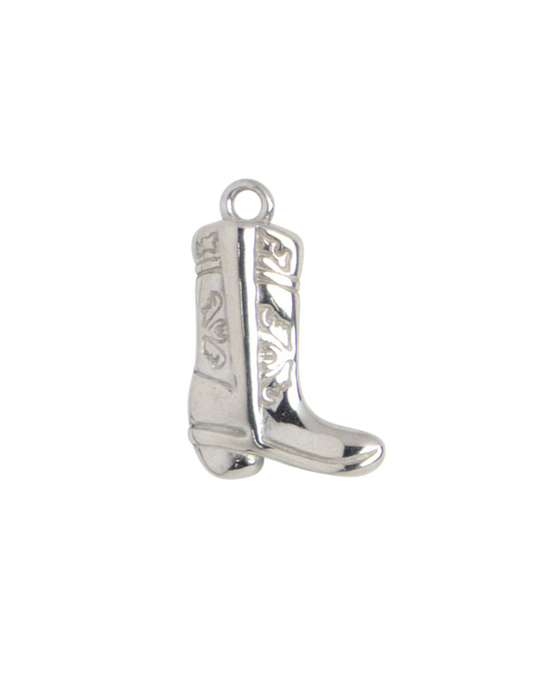 Silver Charm Ballet Slippers