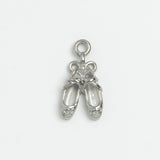 Silver Charm Ballet Slippers