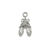 Silver Charm Ballet Slippers