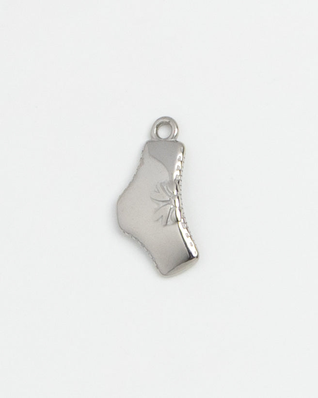 Silver Charm Baby Bootie