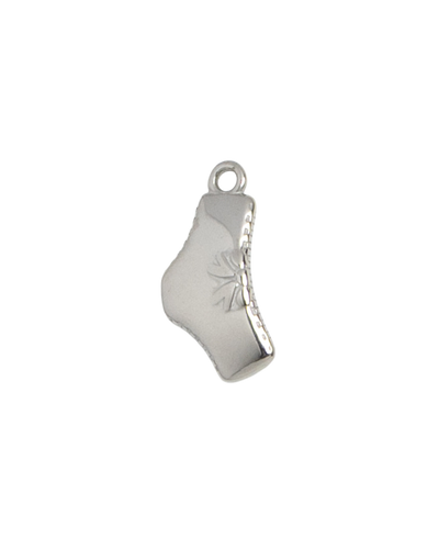 Silver Charm Baby Bootie