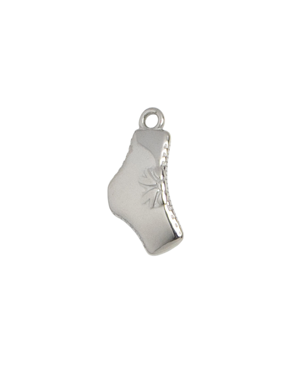 Silver Charm Baby Bootie