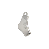 Silver Charm Baby Bootie