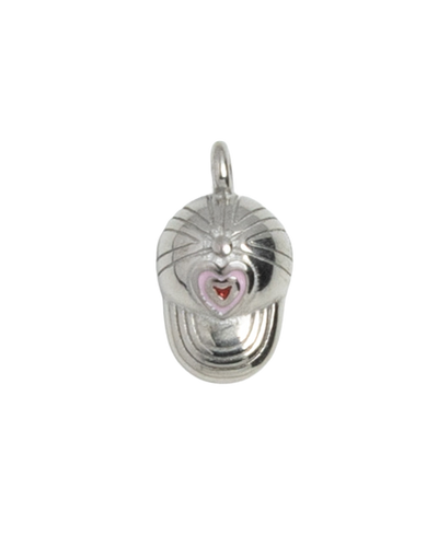 Silver Charm Baby Shoe