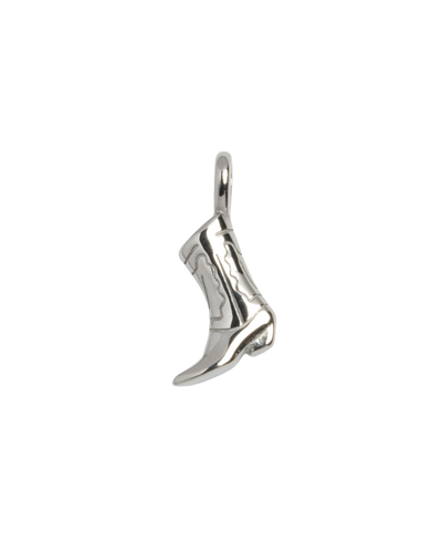 Silver Charm Cowboy Boot