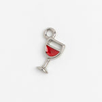 Silver Charm Wine Glass