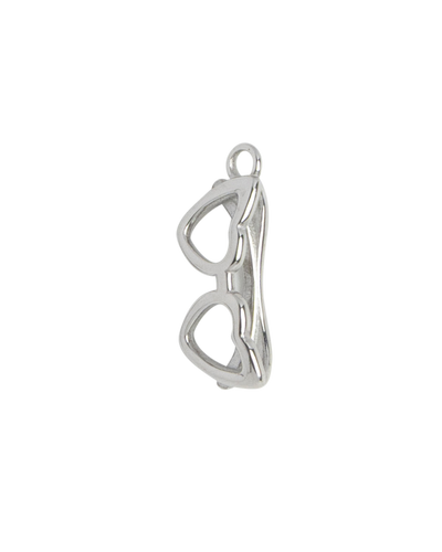 Silver Charm Vintage Heart