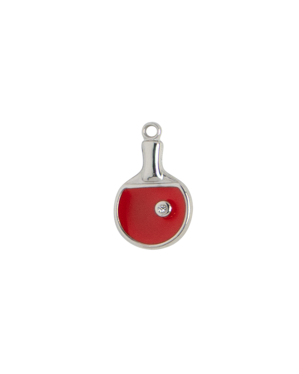 Silver Charm Woven Heart