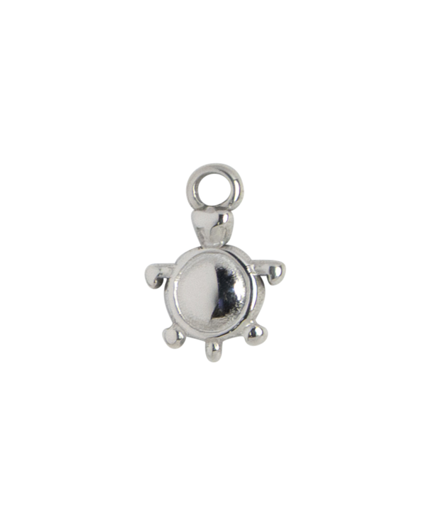 Silver Charm Heart Seal