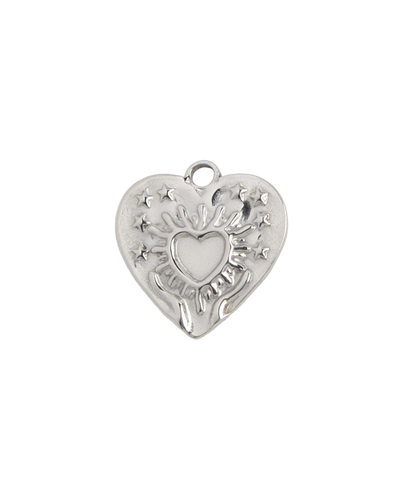 Silver Charm Sacred Heart