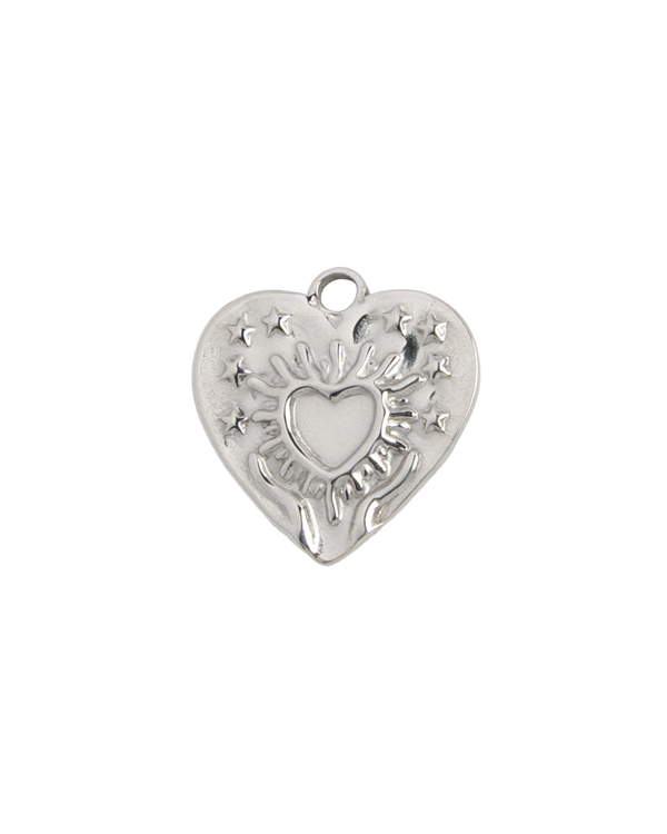 Silver Charm Sacred Heart