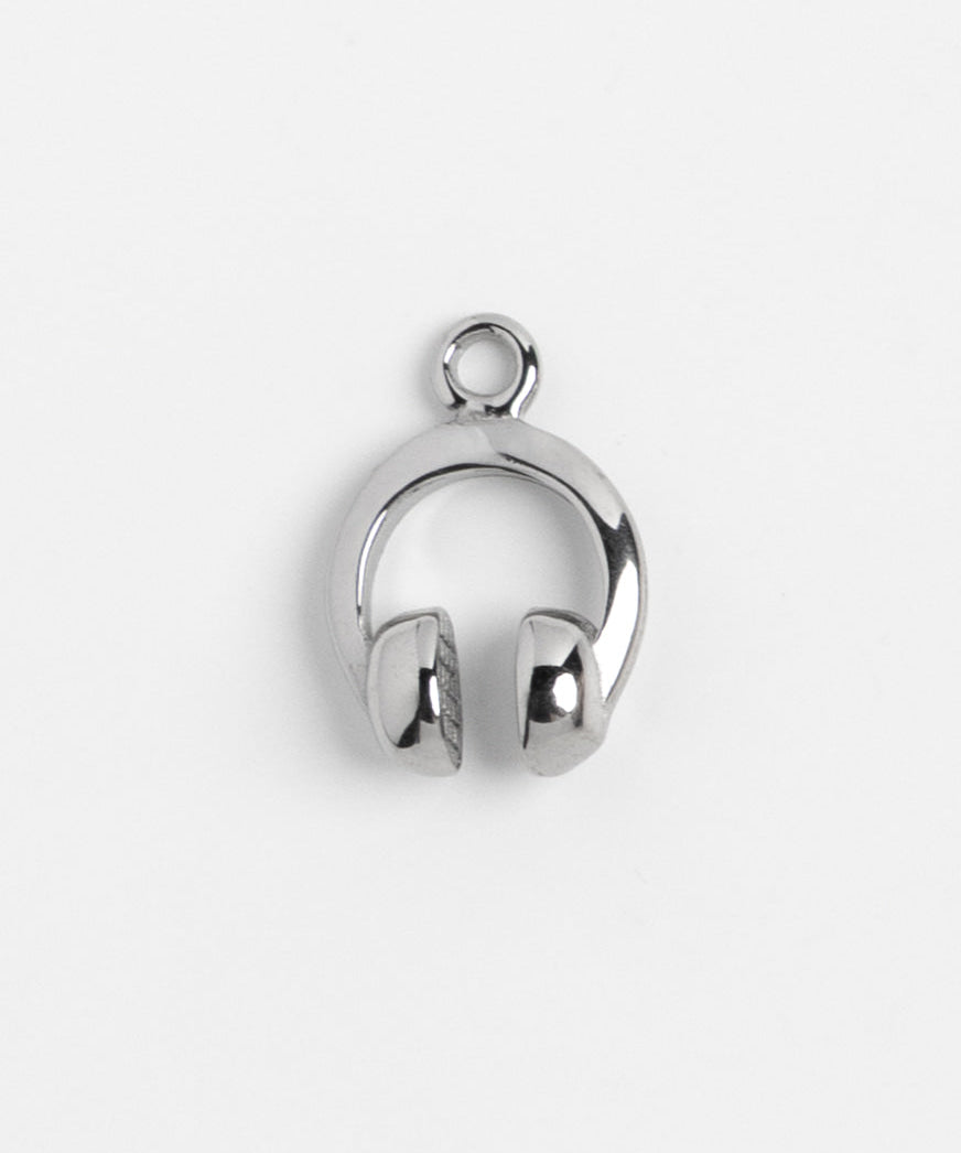 Silver Charm Headphones