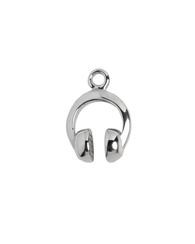 Silver Charm Headphones