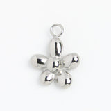 Silver Charm Flower Puff