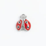 Silver Charm Ladybug