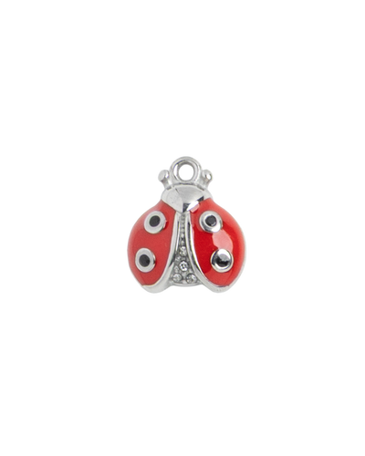 Silver Charm Ladybug