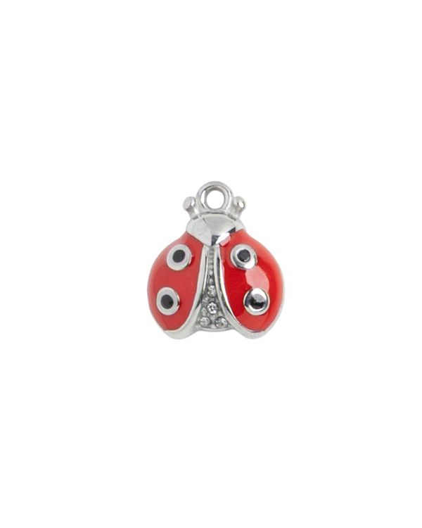 Silver Charm Ladybug