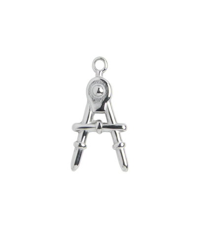 Silver Charm Drawing Compass