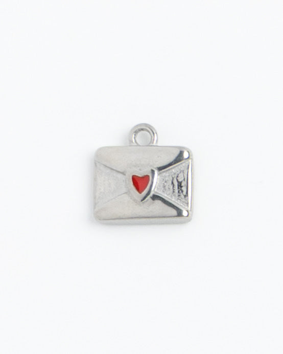 Silver Charm Love Envelope